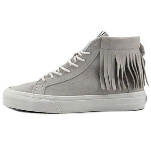 Vans Sk8-Hi Moc grey suede sneakers NWT